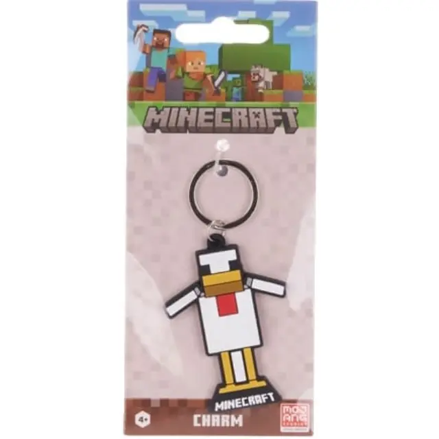 Μπρελοκ MINECRAFT - Duck - Rubber Keychain