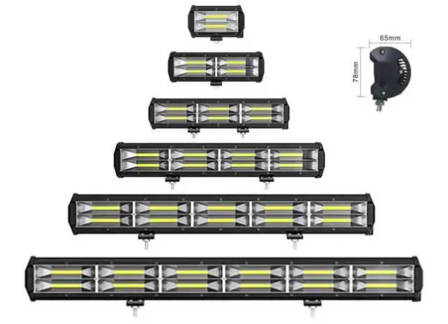 Προβολέας οχημάτων LED - Μπάρα - 45cm - 192W - 420031 2
