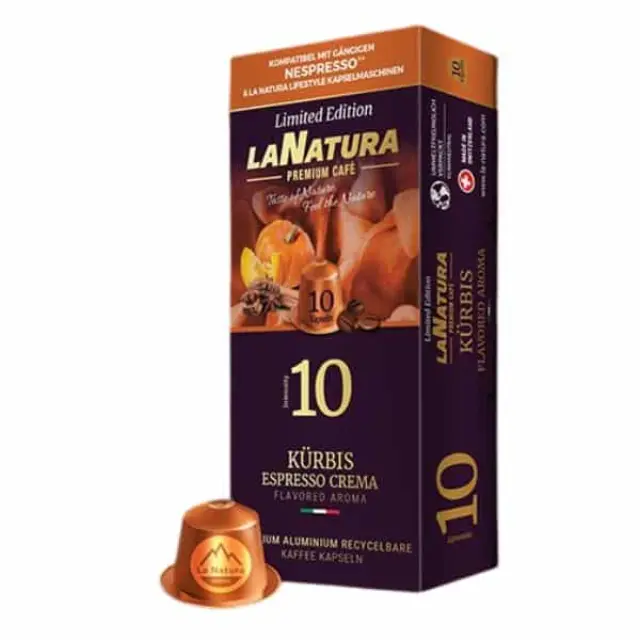 La Natura Espresso Pumpkin Spice Aluminium 10 τμχ | Nespresso