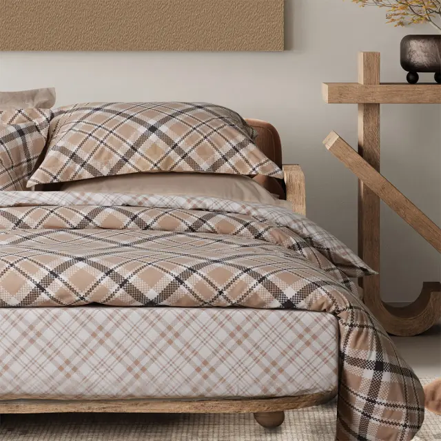 Σεντόνια σετ μονά με λάστιχο Casual 120x200cm Das Home 5435