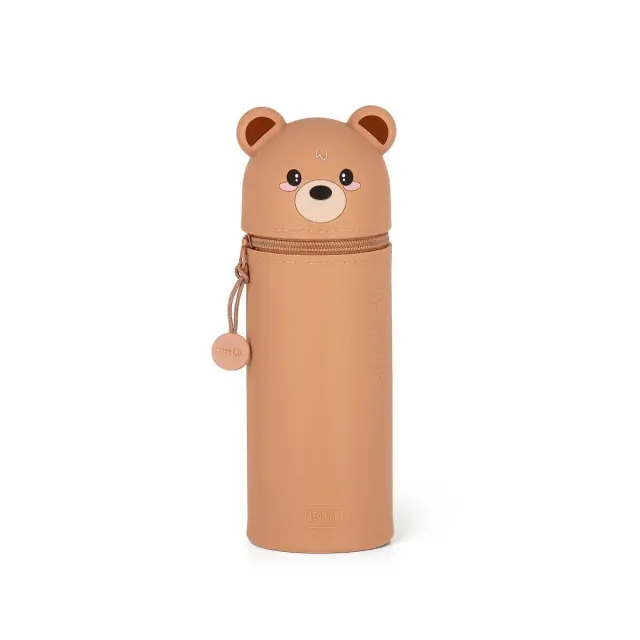 Legami® 2in1 Kawaii Κασετίνα Βαρελάκι και Μολυβοθήκη- Teddy Bear