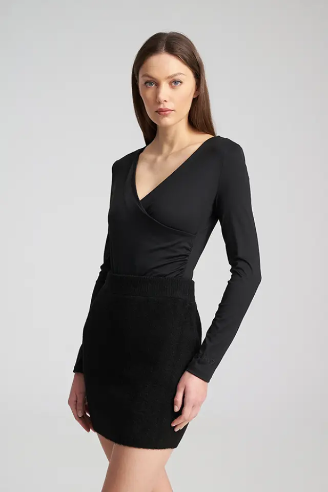 Μίνι Πλεκτή Φούστα ZAFRINA KNITTED SKIRT - S