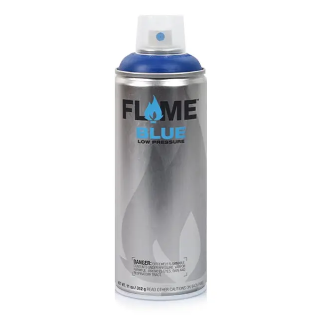 Flame Blue Spray Paint 400ml FB-514 True Blue