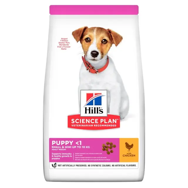 Hill s Science Plan Puppy Small & Mini Ξηρά Τροφή Κουταβιού Κοτόπουλο 1.5kg