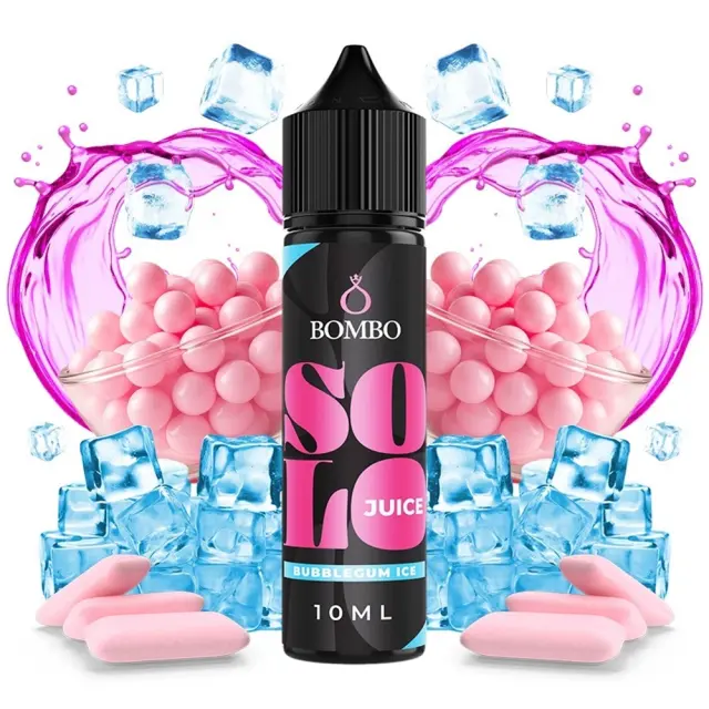 Solo Juice Bubblegum Ice 10ml (60ml) - Bombo Flavorshots