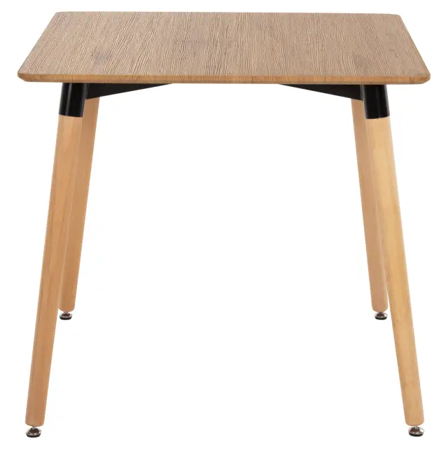 ΤΡΑΠΕΖΙ FB90057.04 ΦΥΣΙΚΟ ΧΡΩΜΑ MDF-ΠΟΔΙΑ ΟΞΙΑ ΣΕ ΦΥΣΙΚΟ ΧΡΩΜΑ 80Χ80Χ74Υεκ. 3