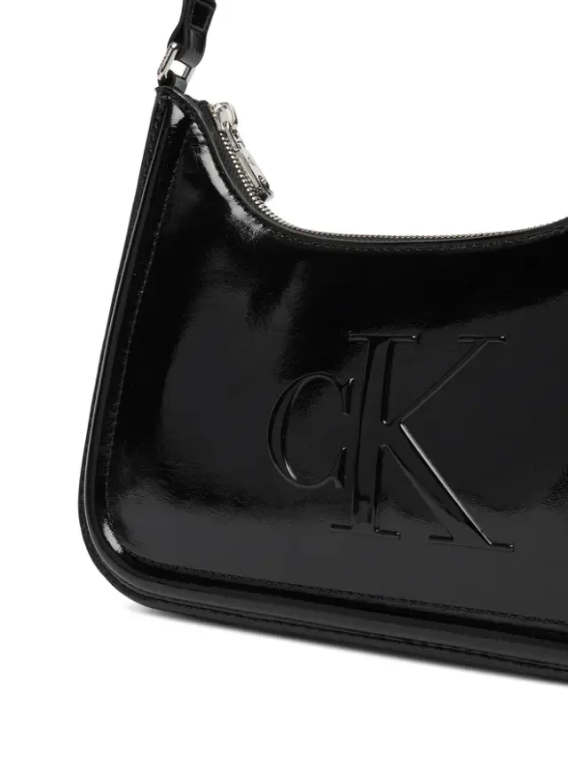 Γυναικεία Τσάντα Ώμου Calvin Klein LV04F3332G-UB1 Μαύρη Μαύρο - One Size 3