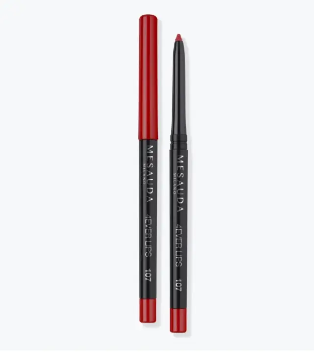 Mesauda 4ever Lips Brown Αυτόματο Μολύβι Χειλιών 107 Red