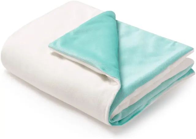 Κουβέρτα 2 Όψεων 55x75cm και Μαξιλάρι Velvet Menta Ecru 5904506813162 3