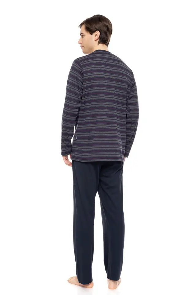 W-M717 - Type - PYJAMA JACQUARD STRIPES - XXL 2