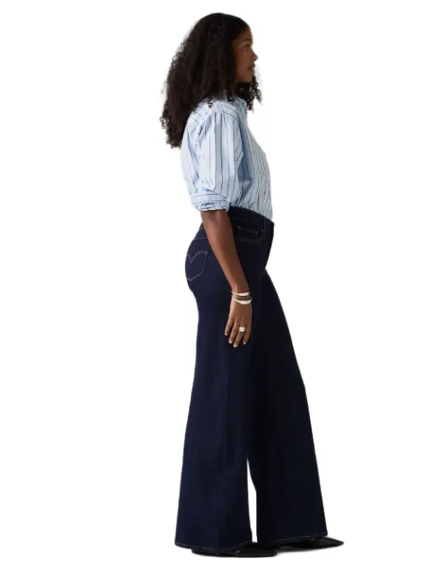Levi's 318 Shaping Wide Leg Jeans γυναικείο τζιν παντελόνι 001PZ0009-1 - 29/32 2