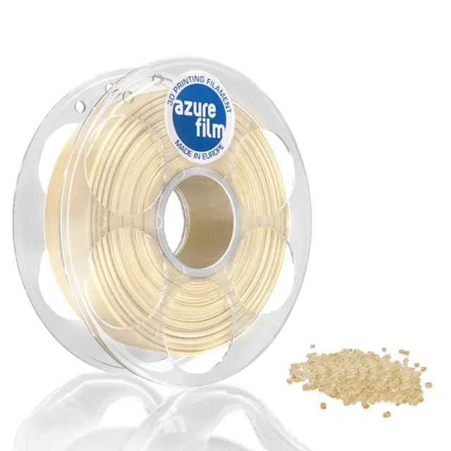 AzureFilm PLA 1.75mm Διάφανο - Transparent 1kg 3