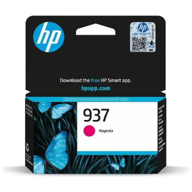 HP 937 Γνήσιο Μελάνι Εκτυπωτή InkJet Ματζέντα (4S6W3NE)