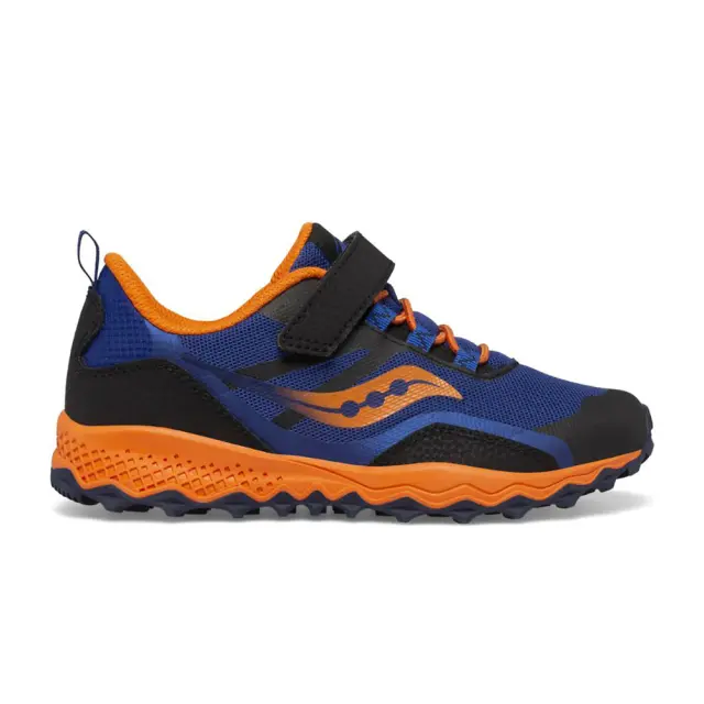 Saucony Boy's Peregrine 12 Shield A/C Μπλε - Πορτοκαλί SK266100 (Saucony)