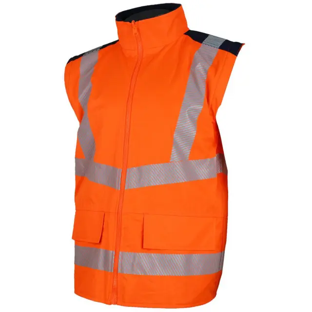 Αδιάβροχο Ανακλαστικό Παρκά 4 σε 1 Lacuna Taurus orange/navy - 3XL 3