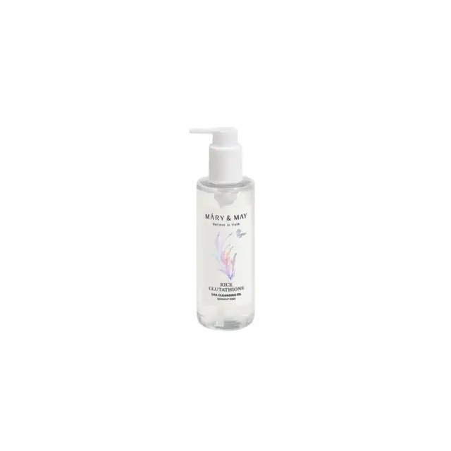 Mary&May Rice Glutathione LHA Cleansing Oil Λάδι Ντεμακιγιάζ με Ρύζι, Γλουταθειόνη & LHA 200ml