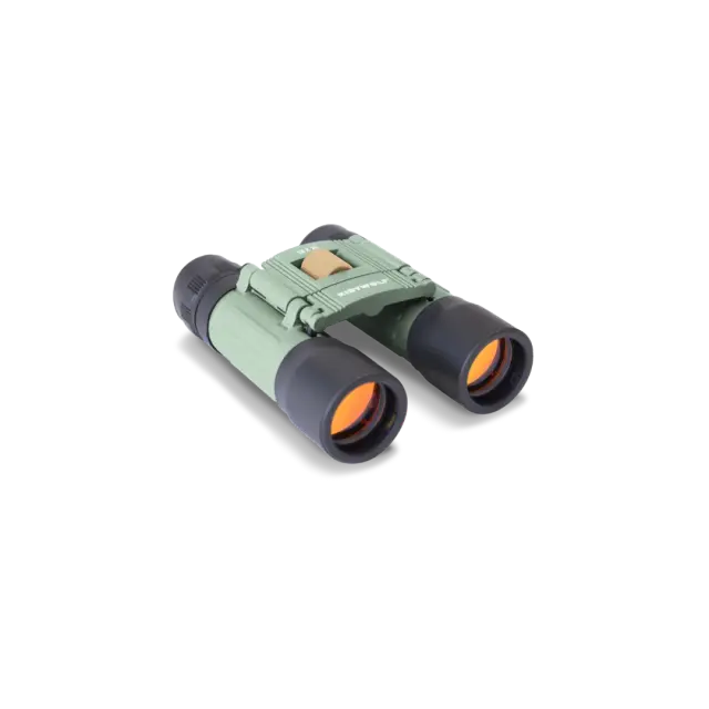 KIDYWOLF KIDYBINOCULARS Παιδικά Κυάλια Εξερεύνησης 10x25 με Πυξίδα, Λουράκι & Θήκη Πράσινο (5+ ετών) 182310