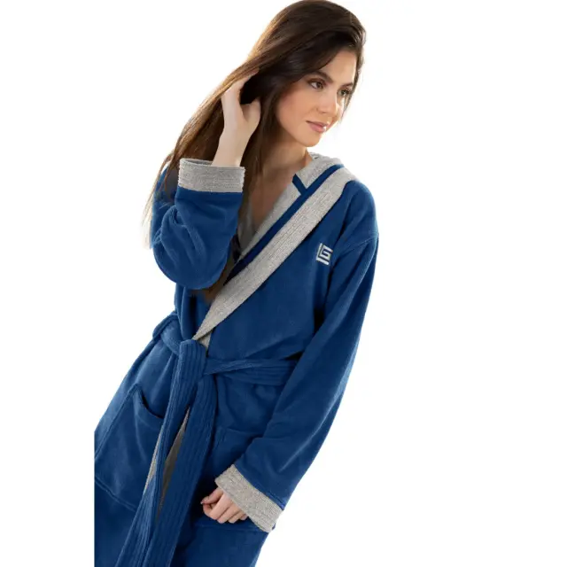 Μπουρνούζι Guy Laroche Monogram Marine SMALL