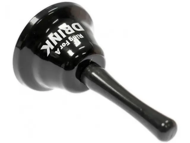 Κουδούνι "Ring for a Drink"- Black OEM 2