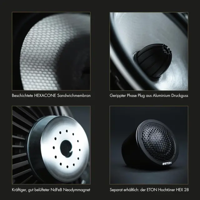 ETON HEX 200mm Hexacone midrange speaker 3