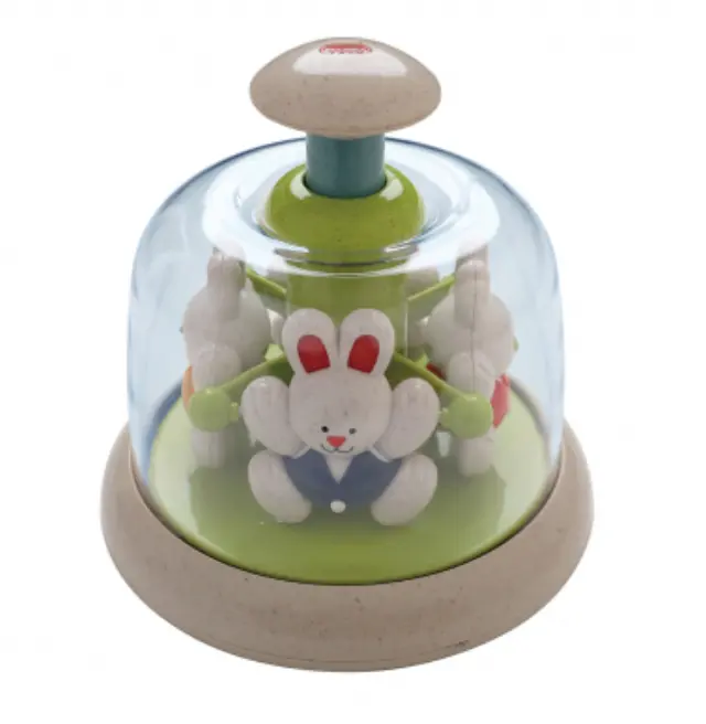 Tolo Toys: Καρουζέλ με λαγουδάκια από βιοδιασπώμενο πλαστικό (6+ μηνών) TL-76041