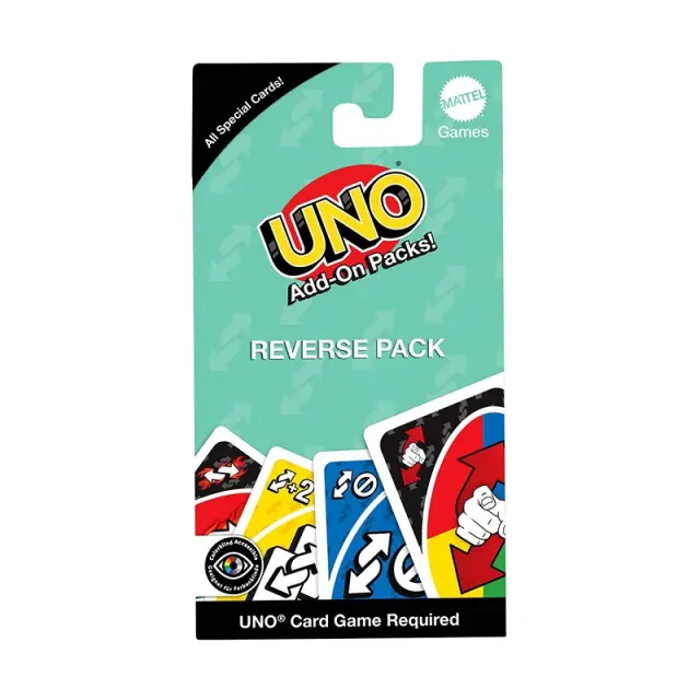 Mattel Uno: Add-On Packs Reverse Pack