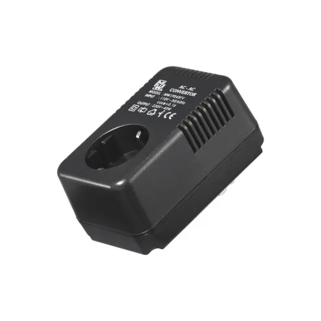 Μετασχηματιστής Πρίζας 110VAC σε 230VAC 45W Minwa MW1P045FV 3