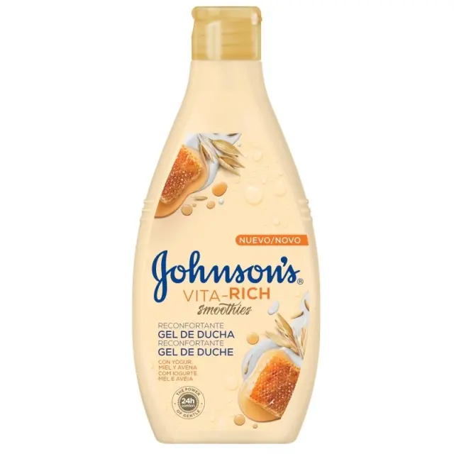 Johnson's Αφρόλουτρο Vita-Rich & Honey 750ml