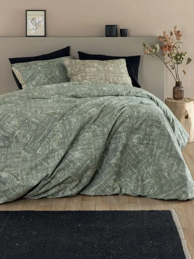 Σετ Παπλωματοθήκη Υπέρδιπλη Flannel Beauty 240x250 FB0241 2