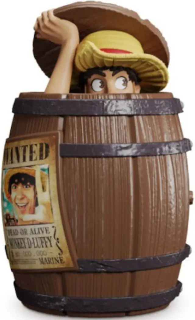 Grupo Erik One Piece Netflix Barrel Cookie Jar 3