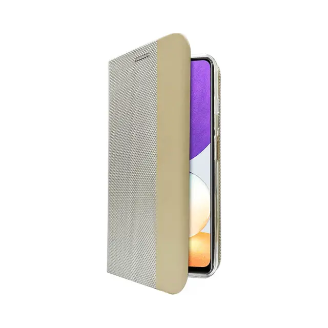 Θήκη Βιβλίο Vivid Fabric Book Case Για Samsung Galaxy A22 / M32 Χρυσή