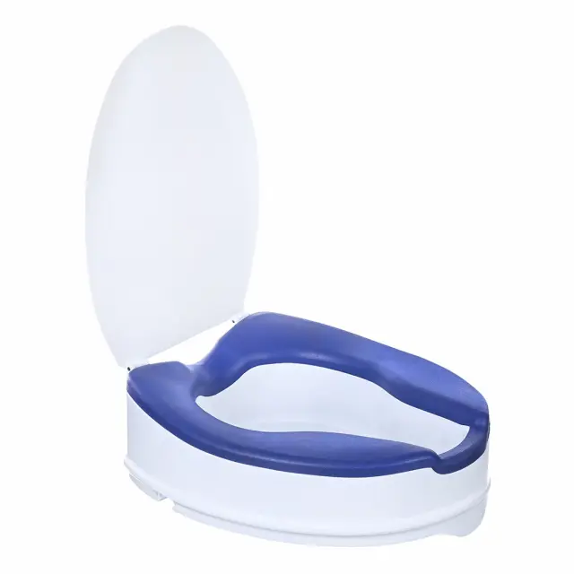 Nasadka toaletowa z klapą, 10cm, SoftRelief NT500AM