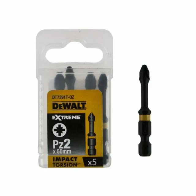 DeWalt DT7391T - Σετ Μύτες PZ2 x 50mm 5 TEM.
