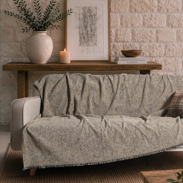 Ριχτάρι Utah 03 Warm Brown TEORAN Μονοθέσιο 180x150cm