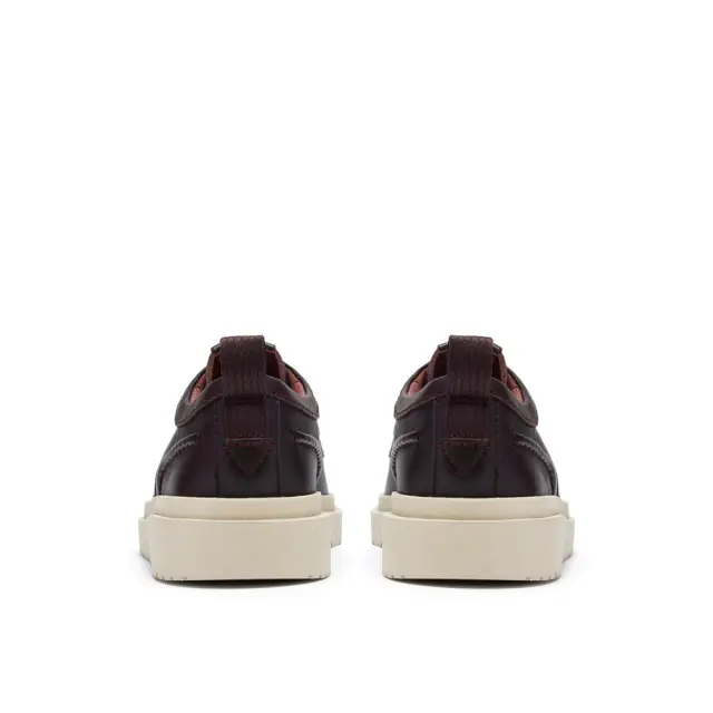 Clarks Polden Lace Brown Brown Leather - 43