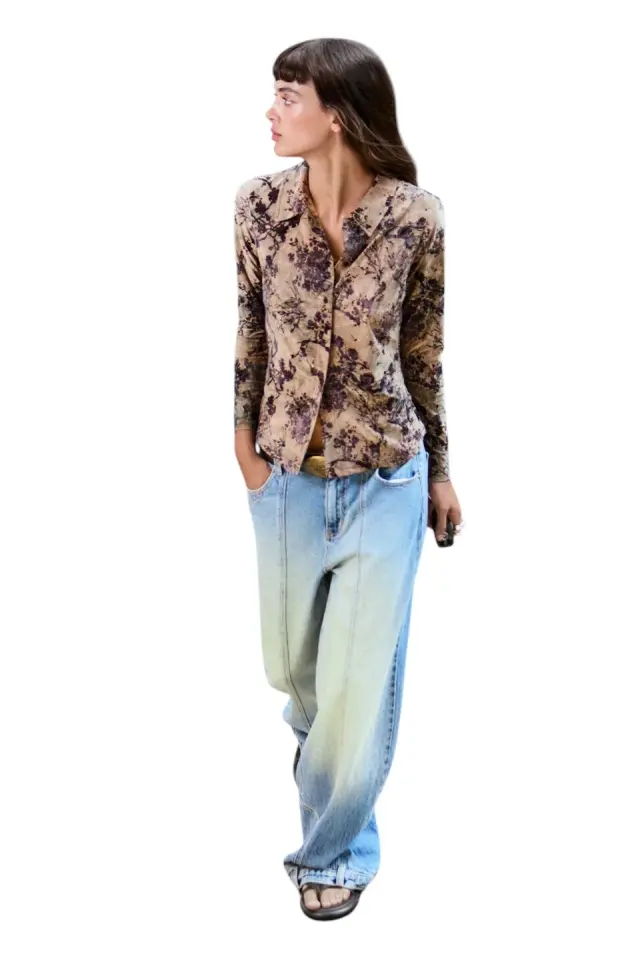 Desigual - Γυναικείo Πουκάμισο Naomi 26WWTK34-2044 Φλοράλ 2