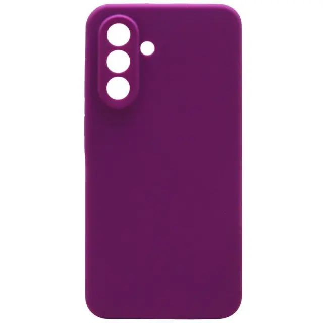 Θήκη Liquid Silicon inos Samsung Galaxy A57 5G Velvet Μωβ N70939