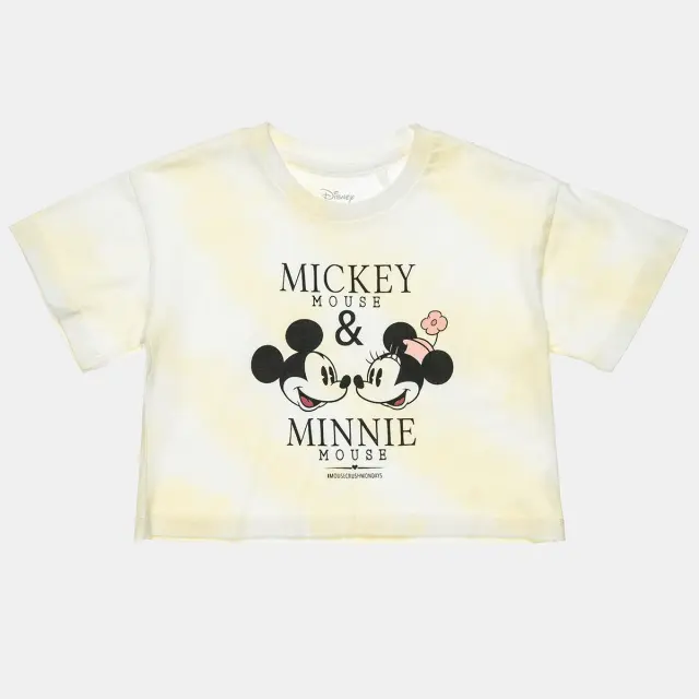 Μπλούζα crop Disney Mickey & Minnie