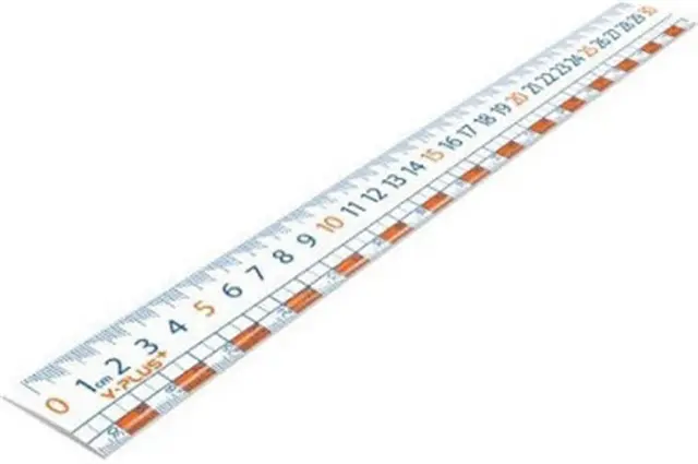 Y-plus Χάρακας Πλαστικός Bignum Eyecare 30cm / RX240200 (Plus)
