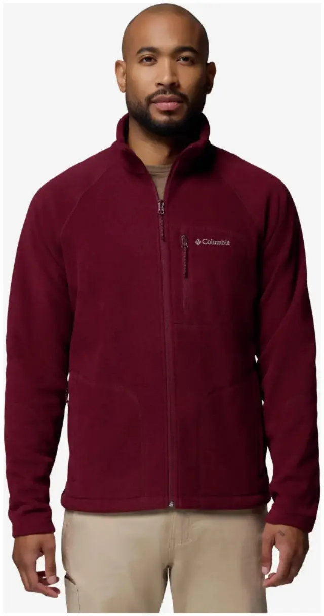 Ζακέτα Fleece Columbia Ανδρική Fast Trek&trade; II Rich Wine - 1420421-624 - 2XL