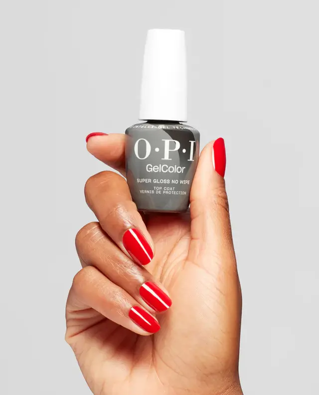OPI Gel Color Super Gloss No Wipe Top Coat 15ml 2