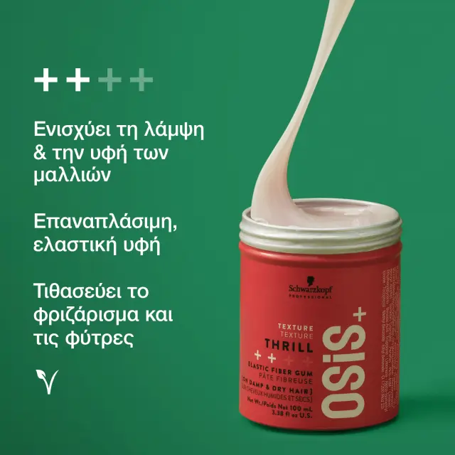 Schwarzkopf Professional Osis+ Thrill – Eλαστική, Ινώδης Κρέμα 100 ml 2