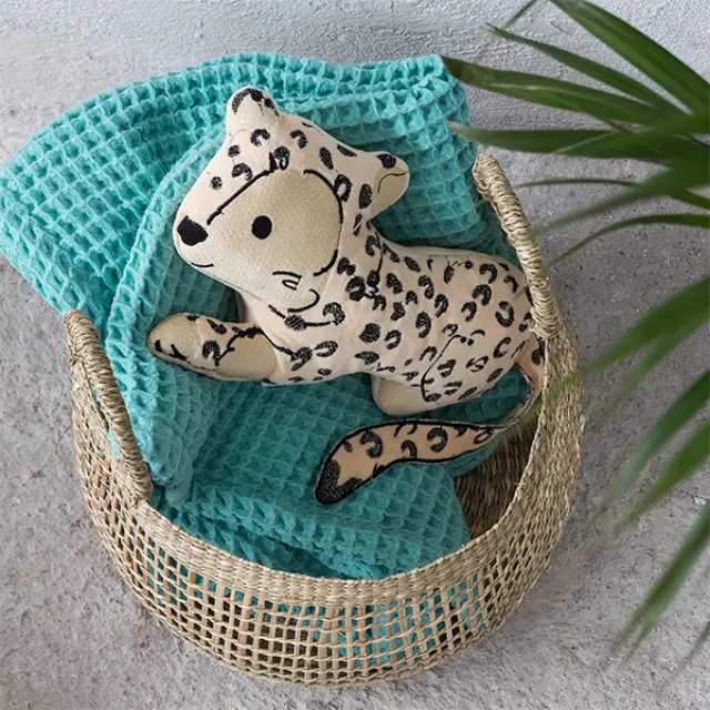 Μαξιλαράκι Διακοσμητικό παιδικό (33x22) Sleepy Panther nima