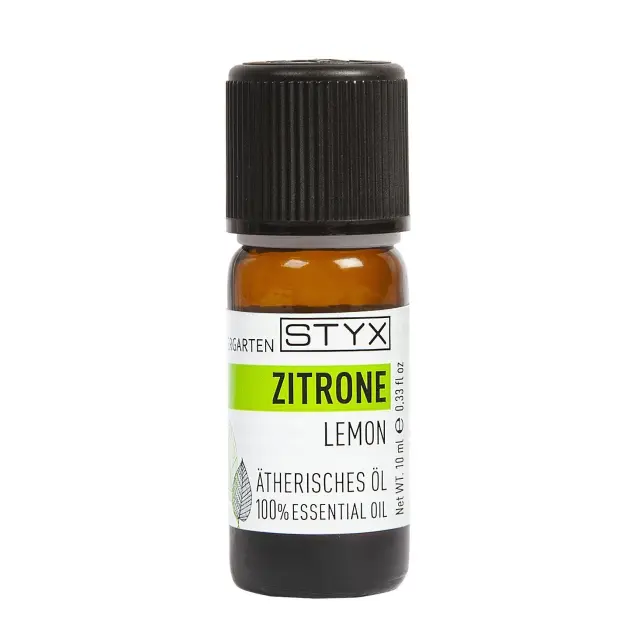 Styx Αιθέριο Έλαιο Λεμονιού 100% Αγνό Φυσικό Citrus limon 10ml