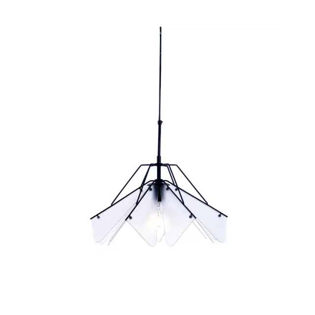 AcaLight Offer NETTO ΦΩΤΙΣΤΙΚΟ ΚΡΕΜΑΣΤΟ ΜΑΥΡΟ ΜΕΤΑΛΛΙΚΟ ΣΥΜΒΑΤΙΚΟ 1ΧΕ27 IP20 Φ450Χ1200mm