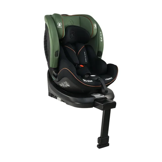 Κάθισμα Αυτοκινήτου Bebe Stars i-Apex i-Size 360° Green 916-176