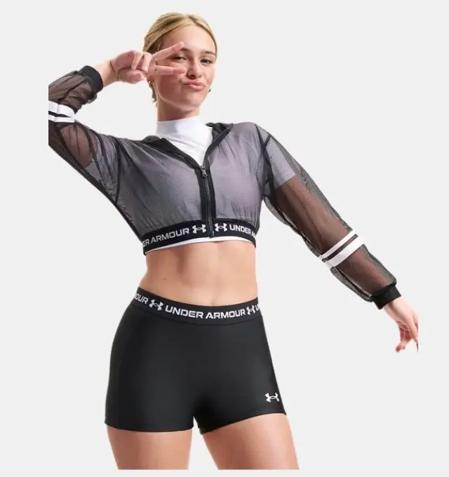 Under Armour Jacket Zip Heatgear Mesh 6012295-008 - M
