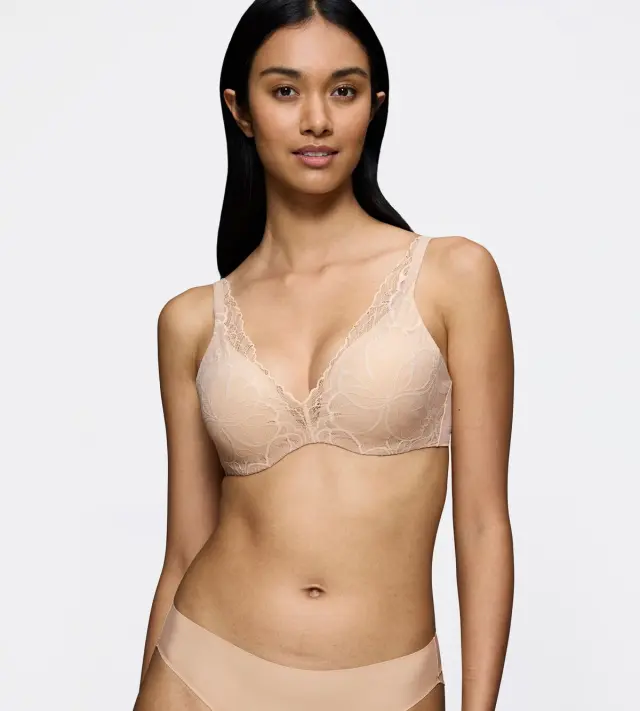 Triumph Σουτιέν Body Make-Up Illusion Lace WP Μπεζ