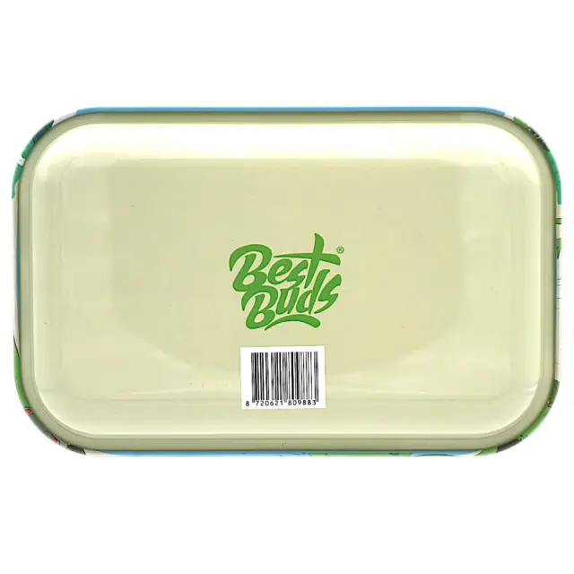 Best Buds Where΄s Weedo Metal Rolling Tray Medium 17x28cm 2