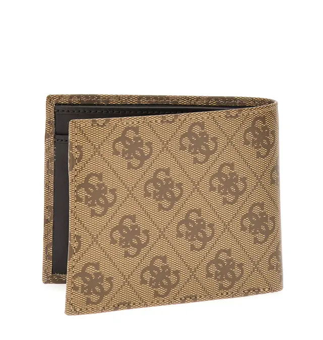 Πορτοφόλι GUESS Milano Bilfold SMVELELEA20 Μπεζ 2
